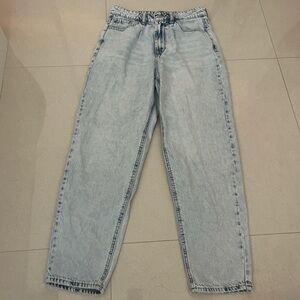 Oat New York Women's Light Blue Straight Leg Jeans